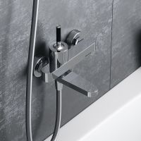 Товар: Смеситель для ванны Damixa Arc 291000000 Хром Черный - фото 8 Смеситель для ванны Damixa Arc 291000000 Хром Черный — фото 8, Смесители