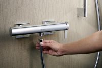 Смеситель для душа Hansgrohe Tecturis E 73620000 Хром — фото 4, Смесители