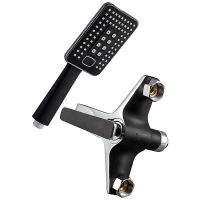 Товар: Смеситель для ванны Frap H57 F3257 Черный матовый Хром - фото 5 Смеситель для ванны Frap H57 F3257 Черный матовый Хром — фото 5, Смесители