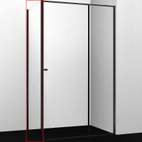 Товар: Душевая стенка WasserKRAFT Dill 61S10-RP100/Elbe 74P10-RP100 100 61S10-RP100/74P10-RP100 профиль Черный матовый стекло прозрачное - фото 1 Душевая стенка WasserKRAFT Dill 61S10-RP100/Elbe 74P10-RP100 100 61S10-RP100/74P10-RP100 профиль Черный матовый стекло прозрачное — фото 1, Боковые стенки