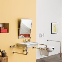 Товар: Поручень для унитаза Creavit TB200 Хром - фото 3 Поручень для унитаза Creavit TB200 Хром — фото 3, Аксессуары для ванной