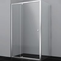 Товар: Душевой уголок WasserKRAFT Aula 100х80 11P17 профиль Хром стекло прозрачное - фото 1 Душевой уголок WasserKRAFT Aula 100х80 11P17 профиль Хром стекло прозрачное — фото 1, Прямоугольные душевые уголки