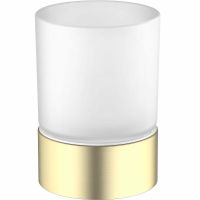 Стакан для зубных щеток Timo Saona 13231/17 Золото матовое — фото 1, Стаканы для зубных щеток