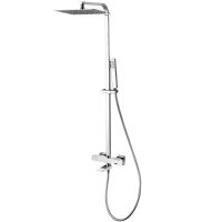 Душевая система Denberg LT-301 с термостатом Хром — фото 1, Душевое оборудование. Душевая программа