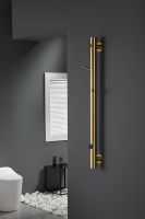 Электрический полотенцесушитель Boheme Uno 724-MG Золото матовое — фото 3, Электрические полотенцесушители