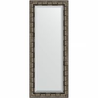 Товар: Зеркало Evoform Exclusive 133х53 BY 1156 с фацетом в багетной раме - Серебряный бамбук 73 мм - фото 1 Зеркало Evoform Exclusive 133х53 BY 1156 с фацетом в багетной раме - Серебряный бамбук 73 мм — фото 1, Мебель для ванной
