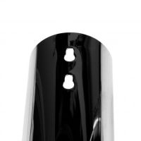 Ершик для унитаза Nofer 09073.B Глянцевая нержавеющая сталь — фото 3, Ершики для унитаза