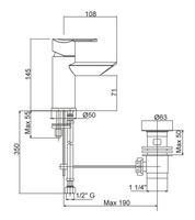 Товар: Смеситель для биде Cezares Garda Хром арт-GARDA-BSM1-01-Cr - фото 2 Смеситель для биде Cezares Garda Хром арт-GARDA-BSM1-01-Cr — фото 2, Смесители для биде