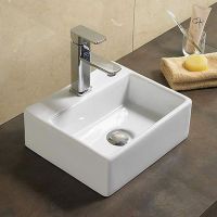 Раковина Velvex 33 7440A Белая — фото 1, Мини-раковины