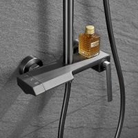 Товар: Душевая система Black&White Universe UK5015MG 5015MG Gun Metal - фото 2 Душевая система Black&White Universe UK5015MG 5015MG Gun Metal — фото 2, Душевое оборудование. Душевая программа