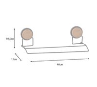 Товар: Полотенцедержатель Fixsen Magic Wood FX-46002 двойной Черный матовый - фото 3 Полотенцедержатель Fixsen Magic Wood FX-46002 двойной Черный матовый — фото 3, Полотенцедержатели
