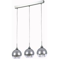 Подвесной светильник Maytoni Pendant Iceberg P012-PL-03-N Прозрачный Никель — фото 1, Подвесные светильники