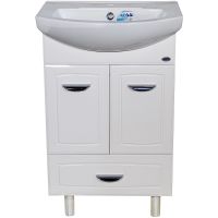 Тумба под раковину Bellezza Классик 55 4631908680016 Белая — фото 1, Тумбы под раковину