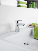 Смеситель для раковины Grohe BauEdge 23330000 Хром — фото 1, Смесители для раковины