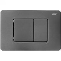 Клавиша смыва Abber AC0120NG Никель — фото 1, Кнопки смыва