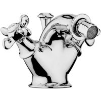 Смеситель для биде Webert Ottocento OT710102015 Хром — фото 1, Смесители