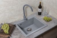 Кухонная мойка Reflection Mini 50 RX1150GR Гравий — фото 4, Кухонные мойки