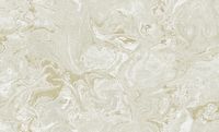 Обои Wiganford by Solo Crystal stone AK20103 Винил на флизелине (1,06*10,05) Белый/Бежевый/Золото, Мрамор — фото 2, Обои для стен