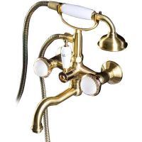 Смеситель для ванны Boheme Satine 313-ST Бронза — фото 1, Смесители