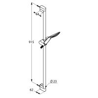 Душевой гарнитур Kludi Fizz 6764005-00 Хром — фото 6, Душевые гарнитуры на штанге