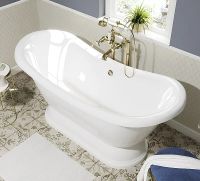 Ванна из искусственного камня Эстет Бостон 180х74 ФР-00001046 без гидромассажа — фото 5, Ванны из искусственного камня