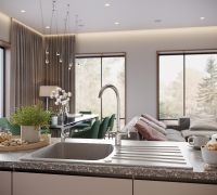 Товар: Кухонная мойка Domaci Бьелла DMC-12 DMC-12-310 Серая - фото 3 Кухонная мойка Domaci Бьелла DMC-12 DMC-12-310 Серая — фото 3, Кухонные мойки