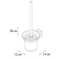 Ершик для унитаза Grampus Ocean Хром арт-GR-2013 — фото 2, Ершики для унитаза