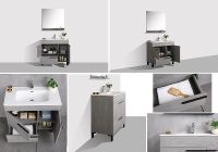 Товар: Тумба с раковиной Parly Spa Gill 60 Gill60 10155 Цементно-серая - фото 4 Тумба с раковиной Parly Spa Gill 60 Gill60 10155 Цементно-серая — фото 4, Мебель для ванной