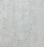 Обои Prima Italiana Medici 80022 Винил на флизелине (1,06*10) Бежевый/Голубой/Серебряный, Орнамент/Полоса/Штукатурка — фото 3, Обои для стен