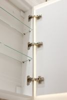 Зеркальный шкаф BelBagno Marino 60 SPC-MAR-600/800-1A-LED-TCH с подсветкой Белый — фото 3, Зеркальные шкафы в ванную