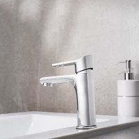 Смеситель для раковины Ростовская Мануфактура Сантехники SL137-001F Хром — фото 5, Смесители