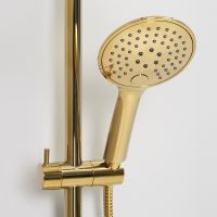 Душевая система WasserKRAFT A171.263.207.PG Золото глянцевое — фото 6, Душевое оборудование. Душевая программа