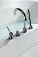 Смеситель на борт ванны Aquatek Европа AQ1348CR Хром — фото 7, Смесители на борт ванны