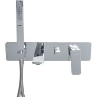 Смеситель для ванны Allen Brau Infinity 5.21007-00 Хром — фото 2, Смесители