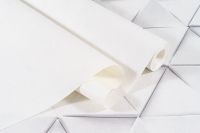 Обои Артекс Нокс 10818-01 Винил на флизелине (1,06*10,05) Белый, Штукатурка — фото 3, Обои для стен