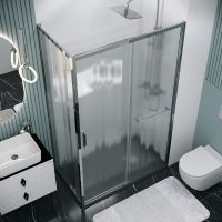 Товар: Душевой уголок Grossman Style 130х70 120.K33.05.1370.10.02 профиль Хром стекло шиншилла - фото 5 Душевой уголок Grossman Style 130х70 120.K33.05.1370.10.02 профиль Хром стекло шиншилла — фото 5, Душевые уголки