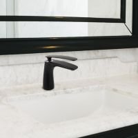 Смеситель для раковины Rav Slezak Tigris TG126.5CMATC Черный матовый Хром — фото 2, Смесители для раковины