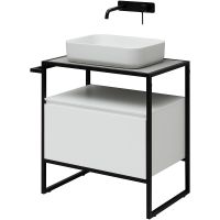 Товар: Тумба под раковину Allen Brau Priority 70 1.31001.WM Белая матовая - фото 4 Тумба под раковину Allen Brau Priority 70 1.31001.WM Белая матовая — фото 4, Мебель для ванной