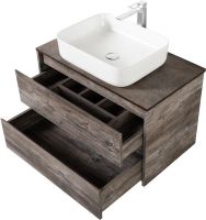 Товар: Тумба под раковину BelBagno Kraft 80 KRAFT-800-2C-SO-PP подвесная Pino Pasadena - фото 3 Тумба под раковину BelBagno Kraft 80 KRAFT-800-2C-SO-PP подвесная Pino Pasadena — фото 3, Тумбы под раковину