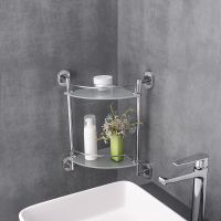 Товар: Стеклянная полка Ростовская Мануфактура Сантехники A9010 угловая Хром - фото 3 Стеклянная полка Ростовская Мануфактура Сантехники A9010 угловая Хром — фото 3, Полки для ванной и душа