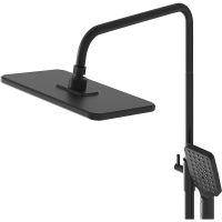 Товар: Душевая система Grossman Style 500.K35.05.210 Черная матовая - фото 4 Душевая система Grossman Style 500.K35.05.210 Черная матовая — фото 4, Душевые стойки