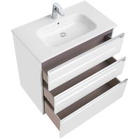 Товар: Тумба под раковину Roca The Gap 80 A857406806 подвесная Белый глянец - фото 6 Тумба под раковину Roca The Gap 80 A857406806 подвесная Белый глянец — фото 6, Мебель для ванной