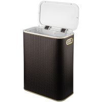 Товар: Корзина для белья Geralis PCG-B Punto Шоколад, кант Золото, стандартная - фото 2 Корзина для белья Geralis PCG-B Punto Шоколад, кант Золото, стандартная — фото 2, Корзины для белья