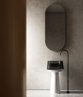 Товар: Раковина Abber Kristall 50 AT2706White-Onyx Белая Черная - фото 3 Раковина Abber Kristall 50 AT2706White-Onyx Белая Черная — фото 3, Раковины напольные