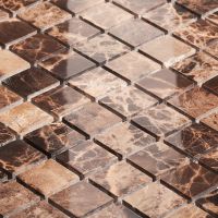 Товар: Керамическая мозаика StarMosaic Wild Stone Dark Emperador Polished JMST023 30,5x30,5 см - фото 2 Керамическая мозаика StarMosaic Wild Stone Dark Emperador Polished JMST023 30,5x30,5 см — фото 2, Мозаика