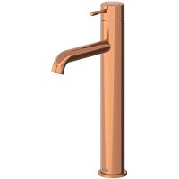 Смеситель для раковины Teska Atlas Leo L E5729 Розовое золото — фото 1, Смесители для раковины