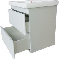 Тумба под раковину Bellezza Эмилия 70 4634811270015 подвесная Белая — фото 2, Тумбы под раковину