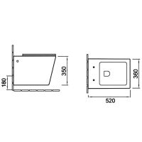 Товар: Унитаз SantiLine SL-5007MG подвесной Серый матовый с сиденьем Микролифт - фото 2 Унитаз SantiLine SL-5007MG подвесной Серый матовый с сиденьем Микролифт — фото 2, Подвесные унитазы