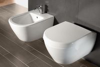 Биде Villeroy&Boch Subway 2.0 54000001 подвесное Альпийский белый — фото 5, Биде подвесные