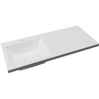 Товар: Раковина Orange Камилла 120 OP-120RAL с местом под стиральную машину Белая - фото 2 Раковина Orange Камилла 120 OP-120RAL с местом под стиральную машину Белая — фото 2, Раковины на стиральную машину